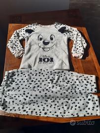 Pigiama carica dei 101 disney Tezenis 4 5 anni