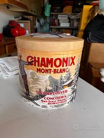 SCATOLA LATTA CHAMONIX BALOCCO PUBBLICITARIA