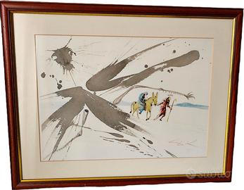 Quadro litografia di Salvador Dalí