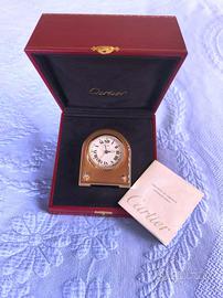 Sveglia da tavolo Cartier Pendulette FULL SET