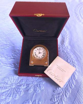 Sveglia da tavolo Cartier Pendulette FULL SET