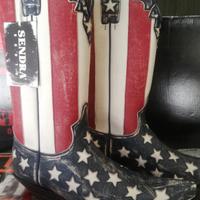 SENDRA texani bandiera americana USA nuovi 