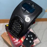 Mini stufetta elettrica portatile 400w con telecom