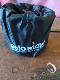 Fornellino solo stove campeggio montagna.