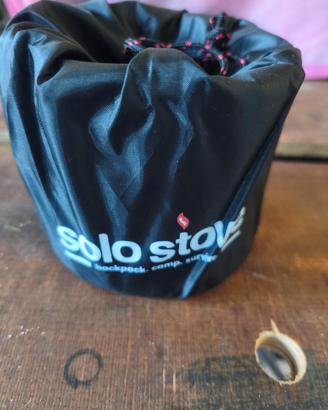 Fornellino solo stove campeggio montagna.