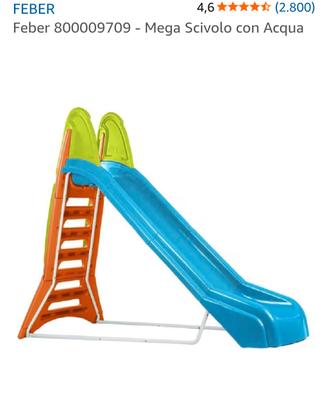 Feber 800009709 - Mega Scivolo con Acqua


