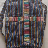 Zaino Etnico tessuto Nuovo senza cartellino·I