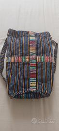 Zaino Etnico tessuto Nuovo senza cartellino·I