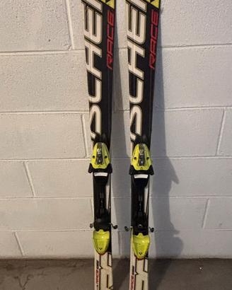 Sci Fischer RC4 Race 129 cm con attacchi – ragazzo