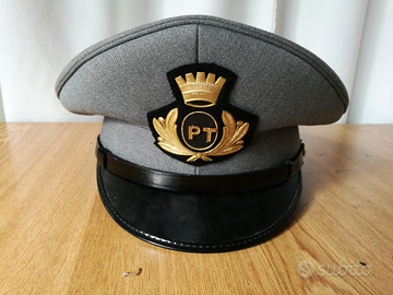 Cappello berretto copricapo postino poste italiane