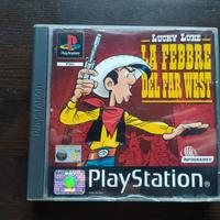 Lucky Luke La Febbre Del Far West ps1 COMPLETO PAL