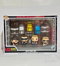 Funko Pop! U2 Zoo TV Tour - 4 personaggi