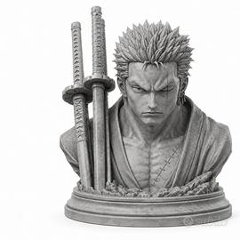 scultura zoro one piece