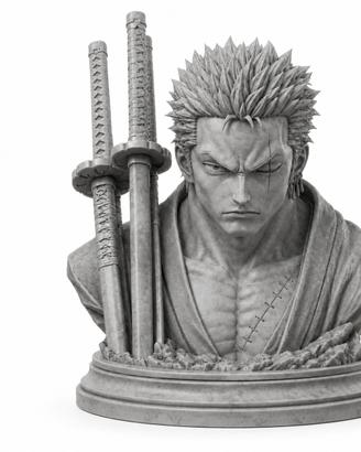 scultura zoro one piece