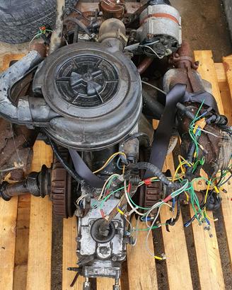 Motore e cambio Citroen 2 cavalli 2CV cilindrata 6