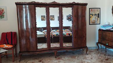 Camera da letto in noce anni 50