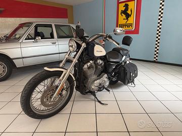 HARLEY-DAVIDSON 883, 9.700 KM, BORSA + SCHIENALINO