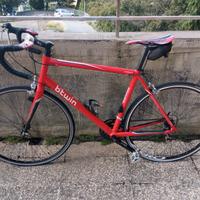 Bicicletta da corsa BWIN TRIBAN 300 rossa