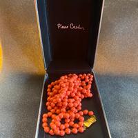 Collana lunga pierre cardin vintage sfere