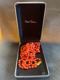 Collana lunga pierre cardin vintage sfere