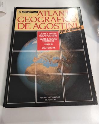 ATLANTE GEOGRAFICO DE AGOSTINI PER LA FAMIGLIA 