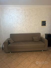 Divano letto 3 posti meccanismo click clack