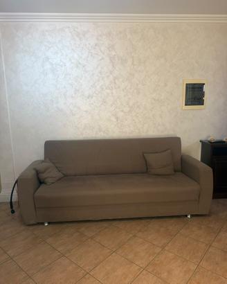 Divano letto 3 posti meccanismo click clack