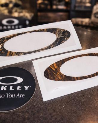 🔥 Set 3 Sticker Oakley Originali Nuovi – Logo