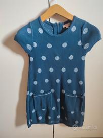 Vestito invernale bambina smanicato 