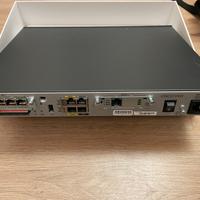 Router Cisco 1841 + 2 HWIC + CF + Cavo Console