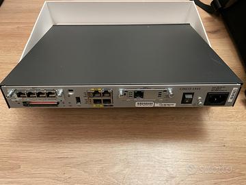 Router Cisco 1841 + 2 HWIC + CF + Cavo Console