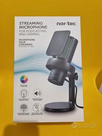 Microfono Podcast Gaming RGB Nuovo