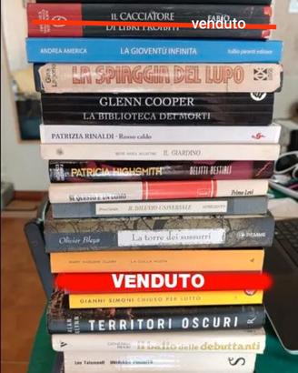 Lotto n. 18 libri vari