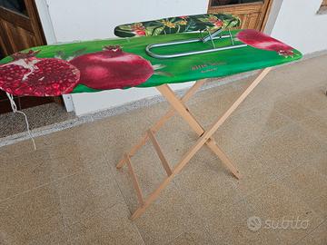 asse da stiro con bracciolo 