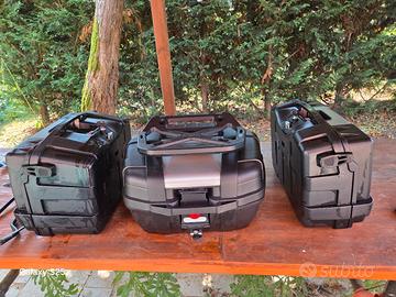 set valige kappa con attacchi per honda crf 1100L 