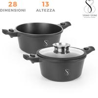 Stone&Stone Pentola 28cm professionale