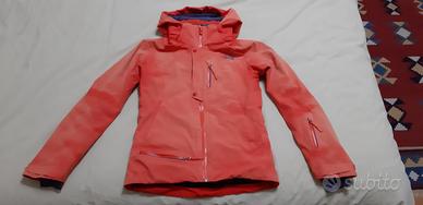 giacca sci donna arancio