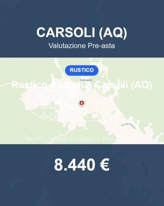 Immobile in asta di 96 m² a Carsoli