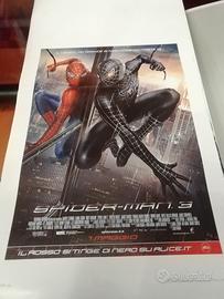 locandina originale film SPIDERMAN 3 