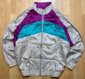 Puma color-block windbreaker jacket Vintage ‘90s