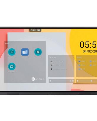 SHARP PN-L652B MONITOR INTERATTIVO, 65 ", UHD 4K,