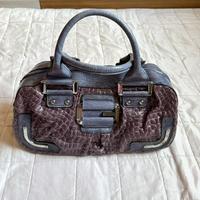 Borsa bauletto viola Guess
