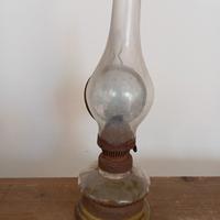 Antica lampada lume a olio