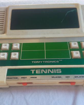 Tomytronics Tennis videogioco portatile d'epoca
