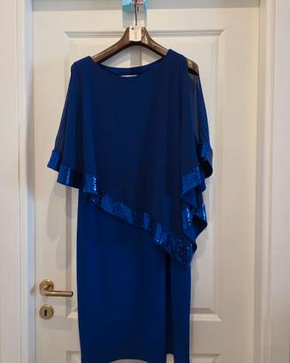 Abito donna cerimonia azzurro