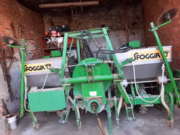 seminatrice pneumatica 4 file sfoggia