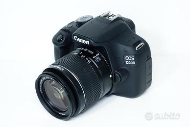 Canon EOS 1200D Obiettivo 18-55 BORSA 3197 SCATTI