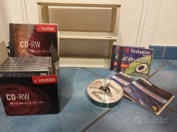 Lotto CD vergini, 4 PortaCD, Imation,Verbatim,Naca
