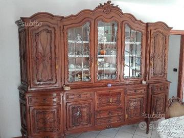 Sala completa in stile barocco piemontese
