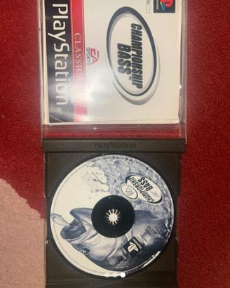 Championship Bass gioco Ps1 originale